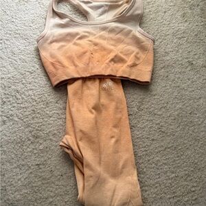 AYBL Peach Ombre Activewear Set